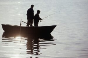 Fishing in a Boat