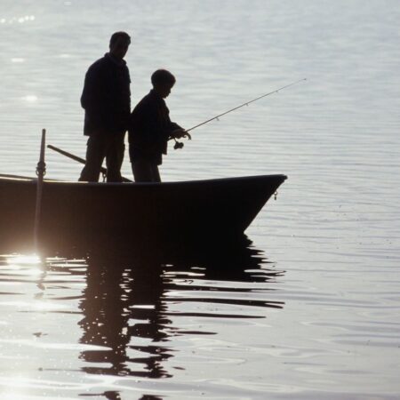 Fishing in a Boat